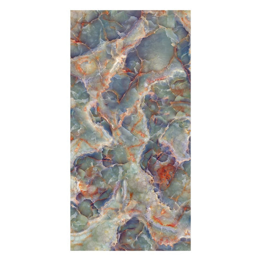 Jade Inspire Jazz Marble Mix Colours Green, Blue, Purple, Yellow Effect Porcelain Wall & Floor Tiles 60x120cm